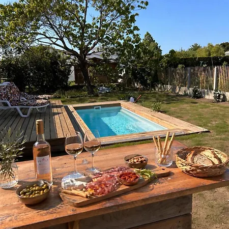 Vila Maison Ginette - Piscine Chauffee, 8 Pers, Proche De La Saint-Georges-d'Oleron