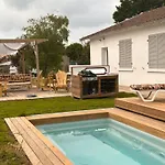 Maison Ginette - Piscine Chauffée, 8 Pers, Proche De La Villa *